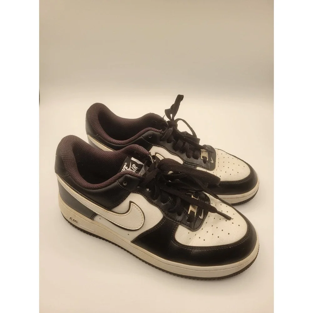 Nike Air Force 1 Low Panda Black White Sneakers AF1 Low Top Shoes sz 7